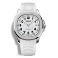 Montre Seiko Mod Aquanaut Blanche équipée du mouvement automatique Seiko NH35, avec un cadran blanc et un bracelet en caoutchouc blanc, pour une allure sobre, technique et contemporaine.