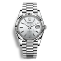 Montre Seiko Mod Datejust Sunburst cadran blanc en acier inoxydable 316L avec mouvement automatique Seiko NH35, verre saphir et cadran luminescent