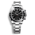 Seiko Mod Daytona cadran noir complet chronographe mouvement Seiko VK63 boîtier acier 316L