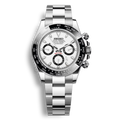 Seiko Mod Daytona cadran panda blanc et noir chronographe mouvement Seiko VK63