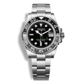 Montre Seiko Mod GMT Master II Bruce Wayne, mouvement NH34, lunette noire et grise et boîtier en acier inoxydable 316L.