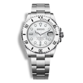 Montre Seiko Mod Marine Master blanche, boîtie en acier inoxydable 316L, verre saphir et mouvement automatique Seiko NH35