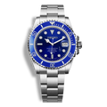 Montre Seiko Mod Marine Master bleue, boîtier 44mm en acier inoxydable 316L, verre saphir inrayable et mouvement automatique Seiko NH35