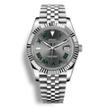 Montre Seiko Mod wimbledon cadran gris classique à chiffres romains wimbledon avec affichage de la date et mouvement automatique Seiko NH35