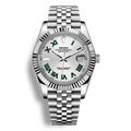 Montre Seiko Mod wimbledon cadran blanc à chiffres romains wimbledon avec affichage de la date et mouvement automatique Seiko NH35