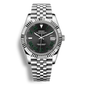 Montre Seiko Mod wimbledon cadran noir à chiffres romains wimbledon avec affichage de la date et mouvement automatique Seiko NH35